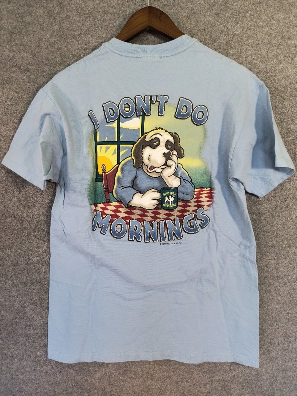 Big Dogs I Don't Do Mornings T shirt